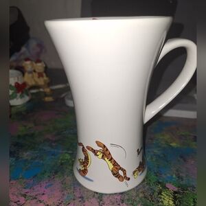 Vintage Disney White Mug with Tigger Design